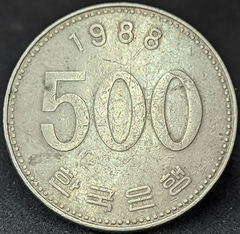 1134 - Coreia do Sul 500 won, 1988