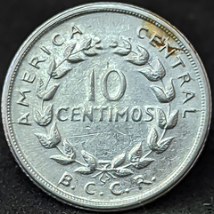 1196 - Costa Rica 10 cêntimos, 1953