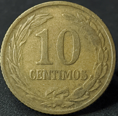 1295 - Paraguai 10 cêntimos, 1944