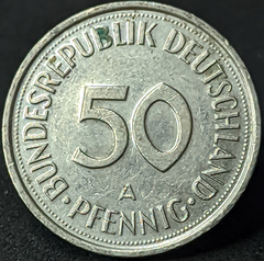 1444 - Alemanha 50 pfennig, 1990