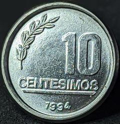 1489 - Uruguai 10 centésimos, 1994