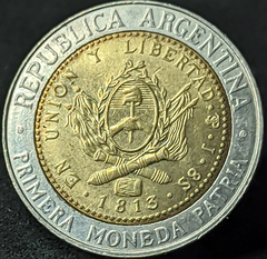 1564 - Argentina 1 peso, 2009 - Com brilho de cunho