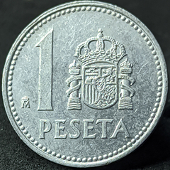 1604 - Espanha 1 peseta, 1984