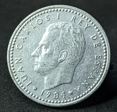 1604 - Espanha 1 peseta, 1984 - comprar online