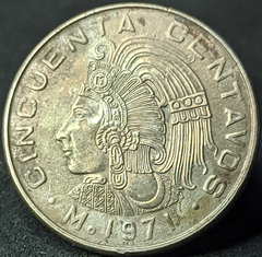 1637 - México 50 centavos, 1971
