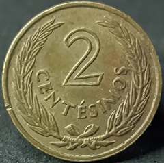 1648 - Uruguai 2 centésimos, 1960