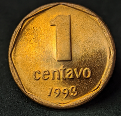 1721 - Argentina 1 centavo, 1993 - Com lindo brilho de cunho - comprar online