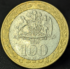 1845 - Chile 100 pesos, 2010