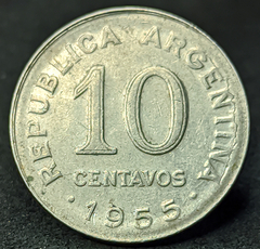 2096 - Argentina 10 centavos, 1955 na internet