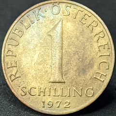 2142 - Áustria 1 schilling, 1972