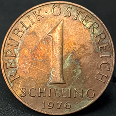 2143 - Áustria 1 schilling, 1976