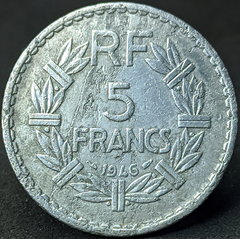 2150 - França 5 francos, 1946