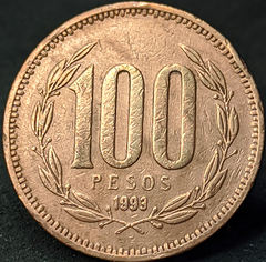 2164 - Chile 100 pesos, 1993