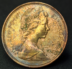 2224 - Reino Unido 2 pence novos, 1971 - comprar online