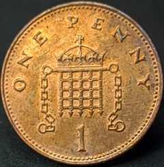 2225 - Reino Unido 1 penny, 1999