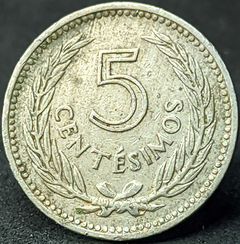 2240 - Uruguai 5 centésimos, 1953
