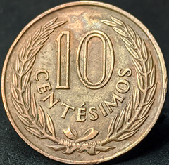 2248 - Uruguai 10 centésimos, 1960