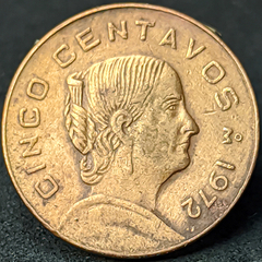 2254 - México 5 centavos, 1972