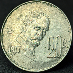 2256 - México 20 centavos, 1977