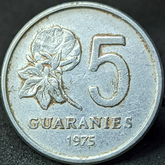 2280 - Paraguai 5 guaranis, 1975