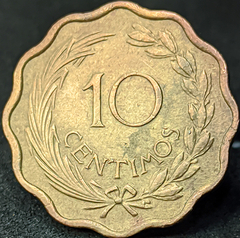 2283 - Paraguai 10 cêntimos, 1953