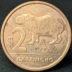 2289 - Uruguai 2 pesos, 2011