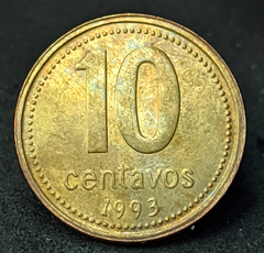 2300 - Argentina 10 centavos, 1993 - Com brilho cunho - comprar online