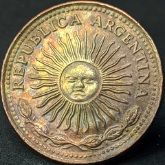 2304 - Argentina 10 pesos, 1977 - Com linda coloração e brilho de cunho
