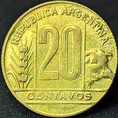 2313 - Argentina 20 centavos, 1949