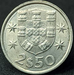 2327 - Portugal 2.5 escudos, 1984 - Com lindo brilho de cunho