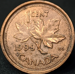 2337 - Canadá 1 cêntimo, 1999 - Com brilho de cunho