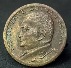 2363 - Brasil 50 centavos, 1955 - Eurico Dutra - Com linda pátina - comprar online