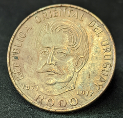 2423 - Uruguai 50 pesos, 1971 - 100º aniversário - Nascimento de José Enrique Rodó - comprar online