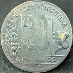 2469 - Argentina 20 centavos, 1947 - Com linda coloração