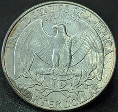 2485 - Estados Unidos ¼ dólar, 1998 - Washington Quarter - Com linda coloração