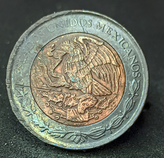 2490 - México 1 peso novo, 1994 - Com linda coloração - comprar online