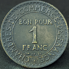 2558 - França 1 franco, 1923