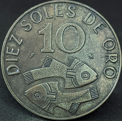 2579 - Peru 10 soles, 1969 - Com linda pátina