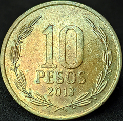 2588 - Chile 10 pesos, 2013