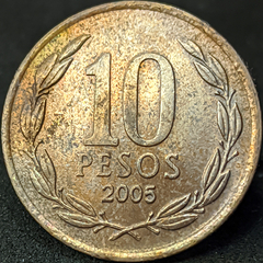 2591 - Chile 10 pesos, 2005