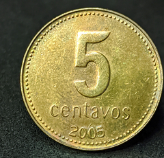 2599 - Argentina 5 centavos, 2005 - comprar online