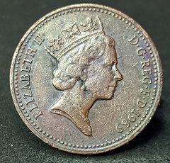 2634 - Reino Unido 1 penny, 1989 - comprar online