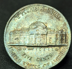 2666 - Estados Unidos 5 cêntimos, 1991 D - Jefferson Nickel - comprar online