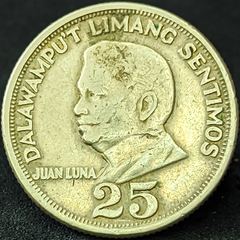 2747 - Filipinas 25 cêntimos, 1969