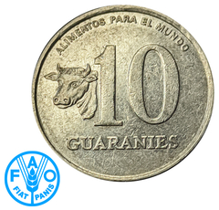 2835 - Paraguai 10 guaranis, 1988 - FAO