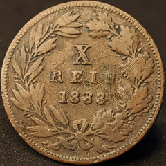 2847 - Portugal 10 reis, 1883