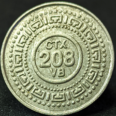 2907 - Ficha da Argentina - CTX 208 VB