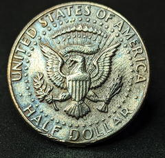 2944 - Estados Unidos ½ dólar, 1971 - Kennedy Half Dollar - Com linda coloração - comprar online