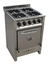 COCINA INDUSTRIAL GASTROEQUIP ACERO 58CM MULTIGAS