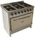 COCINA INDUSTRIAL GASTROEQUIP ACERO 90CM MULTIGAS